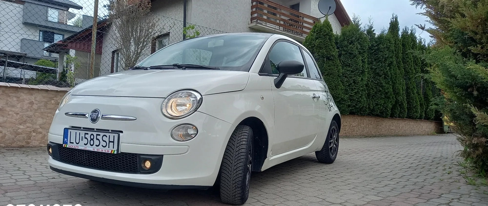 Fiat 500 cena 24900 przebieg: 80600, rok produkcji 2008 z Lublin małe 352